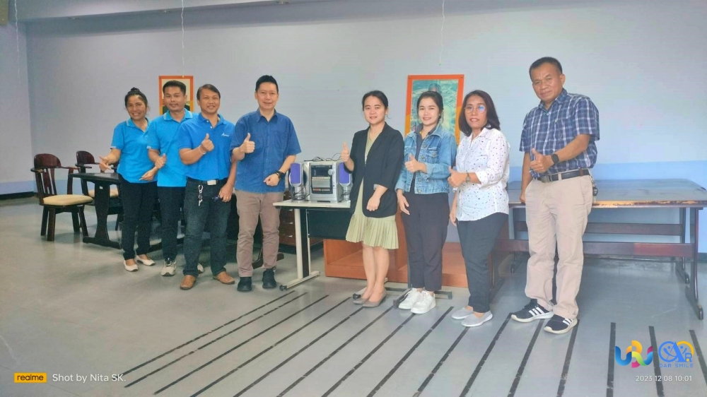 ส่งมอบครุภัณฑ์ให้โรงเรียนบ้านบัววัด