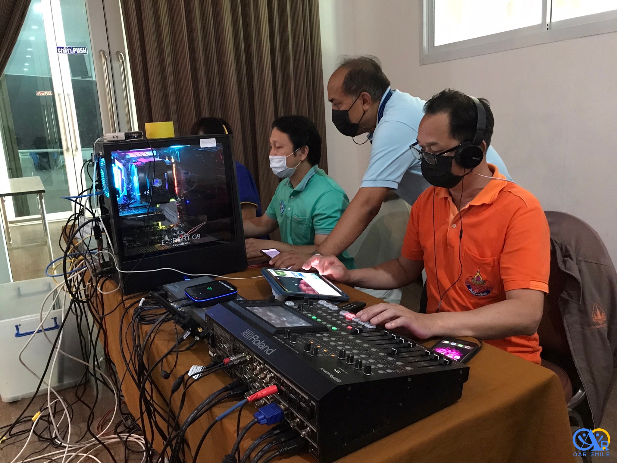 ฝ่ายเทคโนโลยีทางการศึกษา ให้บริการโทรทัศน์วงจรปิด (CCTV) 