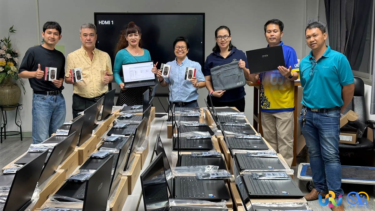 มาแล้ว!! Notebook ใหม่ จำนวน 30 เครื่อง ของสำนักวิทยบริการ