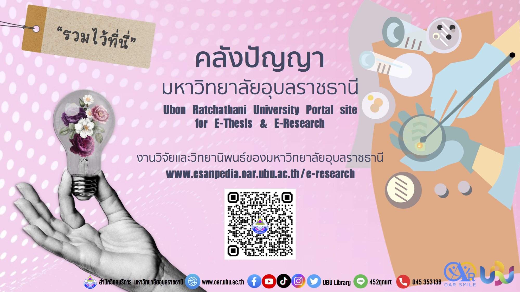 คลังปัญญามหาวิทยาลัยอุบลราชธานี