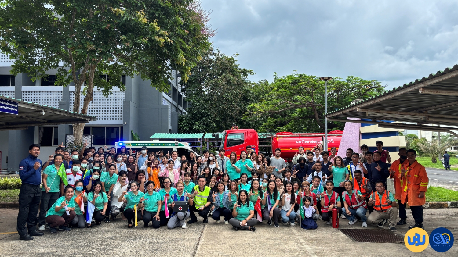 อบรมเชิงปฏิบัติการ การป้องกันและระงับอัคคีภัย การซ้อมอพยพหนีไฟ และการปฐมพยาบาลเบื้องต้น ประจำปี 2567