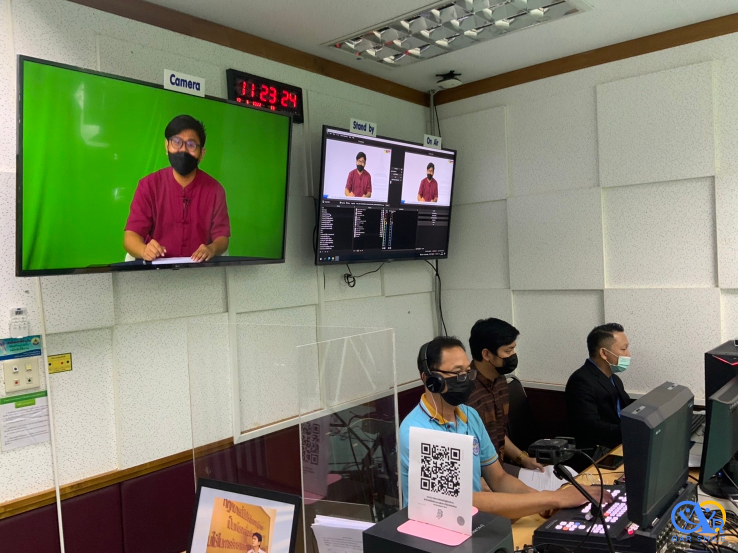 ฝ่ายเทคโนโลยีทางการศึกษา บันทึกรายการ UBU2YOU 3 EP.