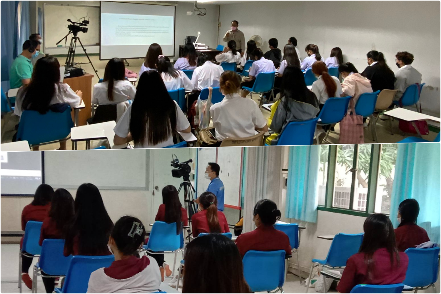 ฝ่ายเทคโนโลยีทางการศึกษา ให้บริการบันทึกการสอน