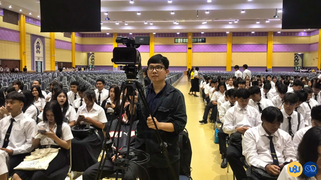 บริการ CCTV งานปฐมนิเทศนักศึกษาใหม่ ประจำปีการศึกษา 2568