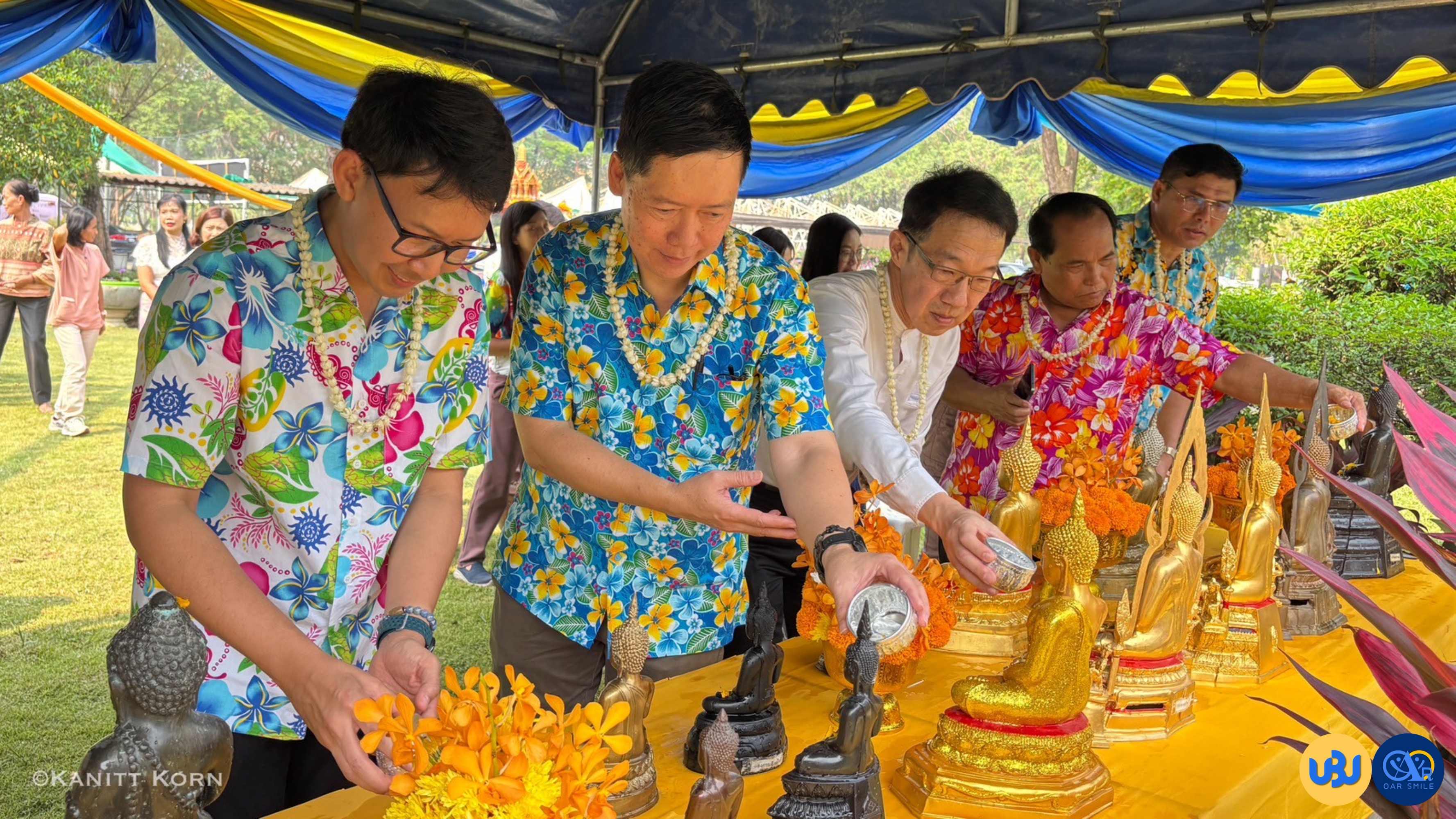 สำนักวิทยบริการร่วมสืบสานประเพณีไทยในเทศกาลสงกรานต์ ประจำปี 2568