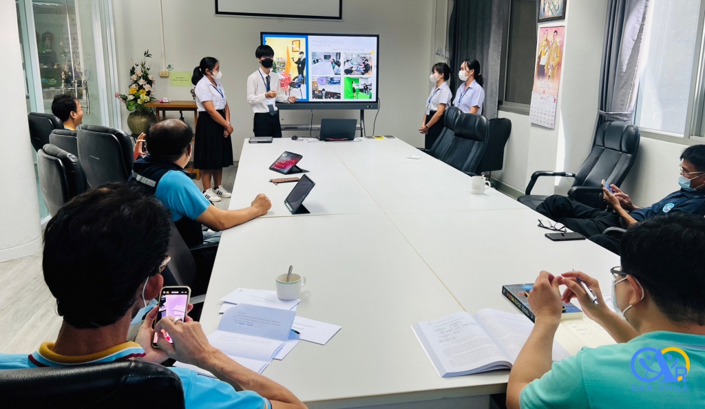 นักศึกษาฝึกงาน นำเสนอผลงานจากการฝึกงาน ณ ฝ่ายเทคโนโลยีทางการศึกษา