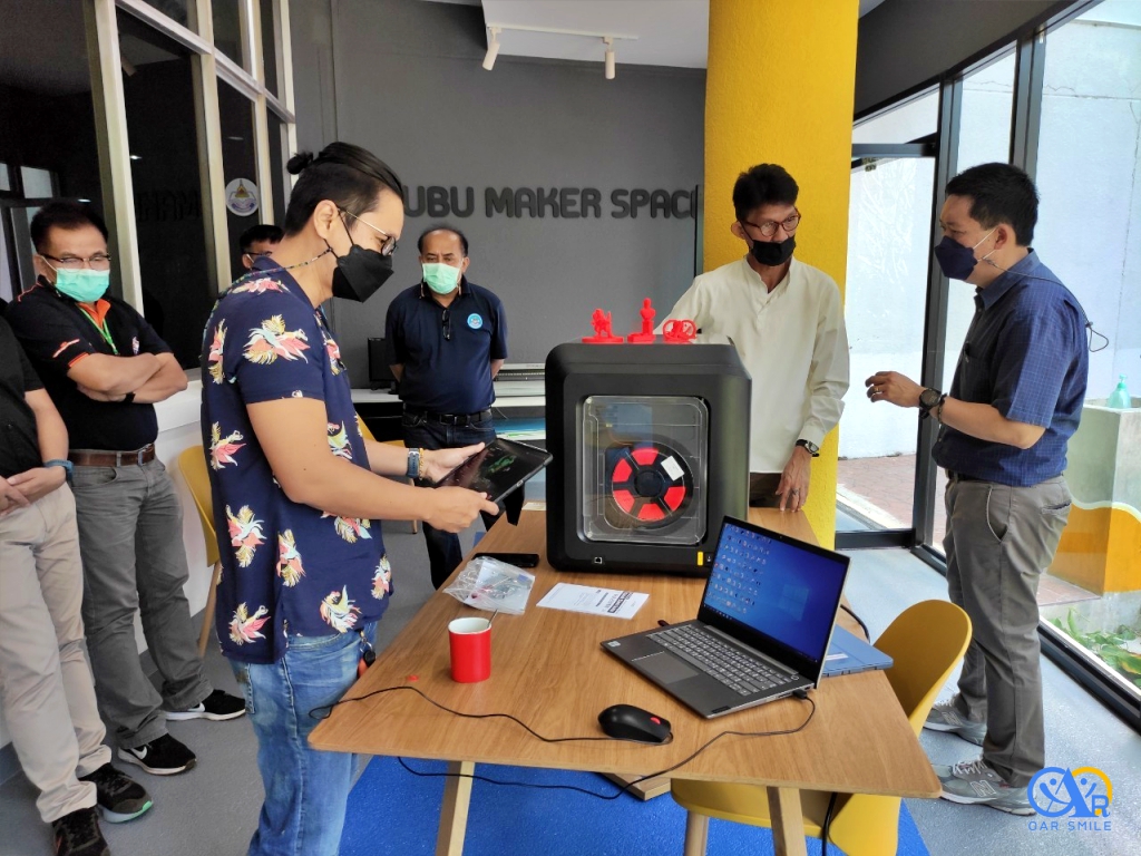 เตรียมความพร้อมในการเปิดให้บริการ UBU Maker space