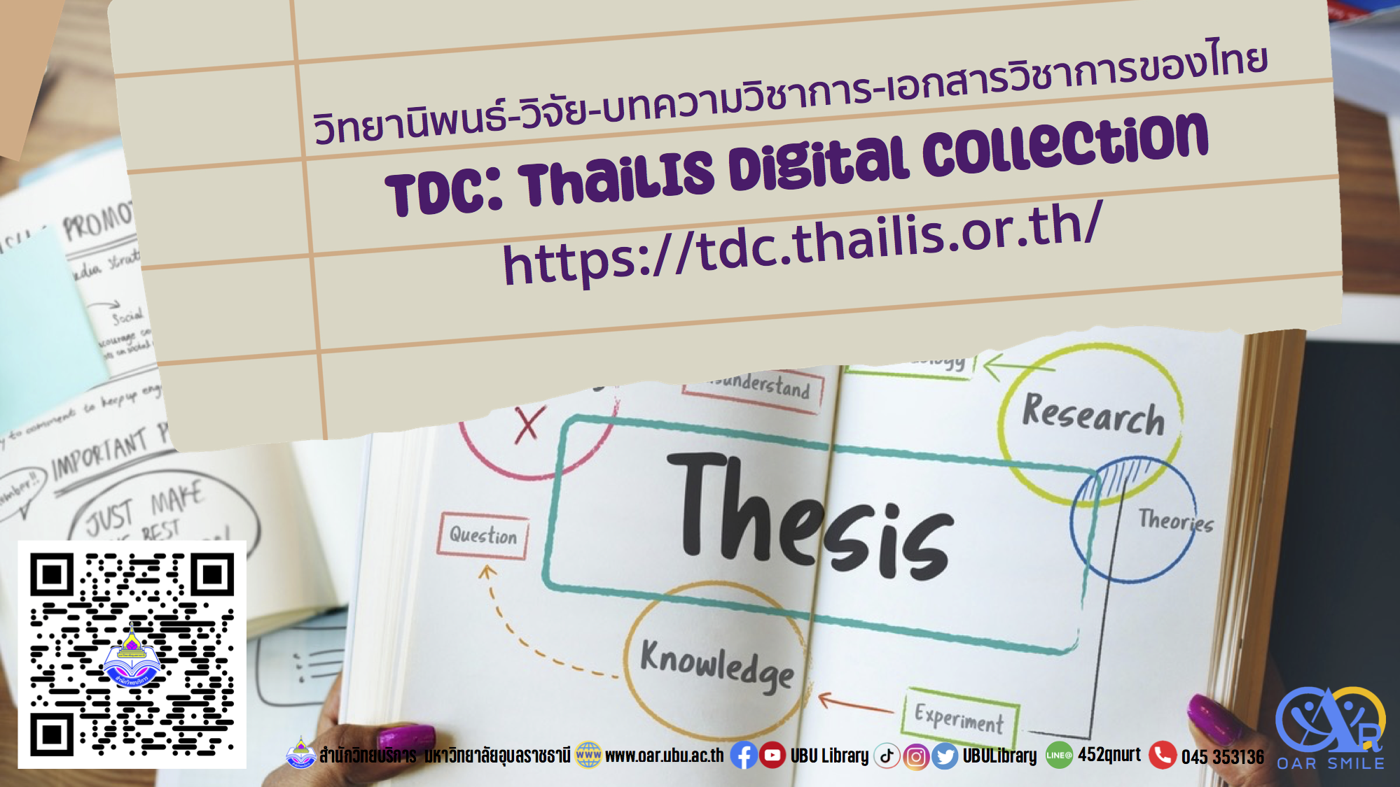 TDC รวม Full text งานวิชาการของไทย