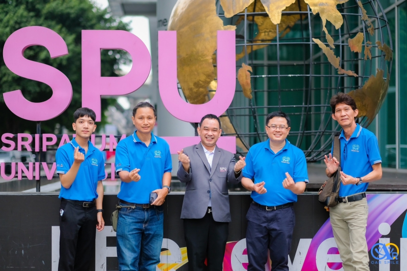 ฝ่ายเทคโนโลยีทางการศึกษา ศึกษาดูงานสำนักจัดการศึกษาออนไลน์ มหาวิทยาลัยศรีปทุม (OOE SPU)