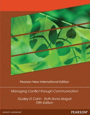 Managing conflict through communication 