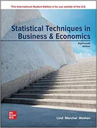 Statistical techniques in business & economics