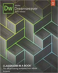 Adobe Dreamweaver classroom in a book (2020 release)