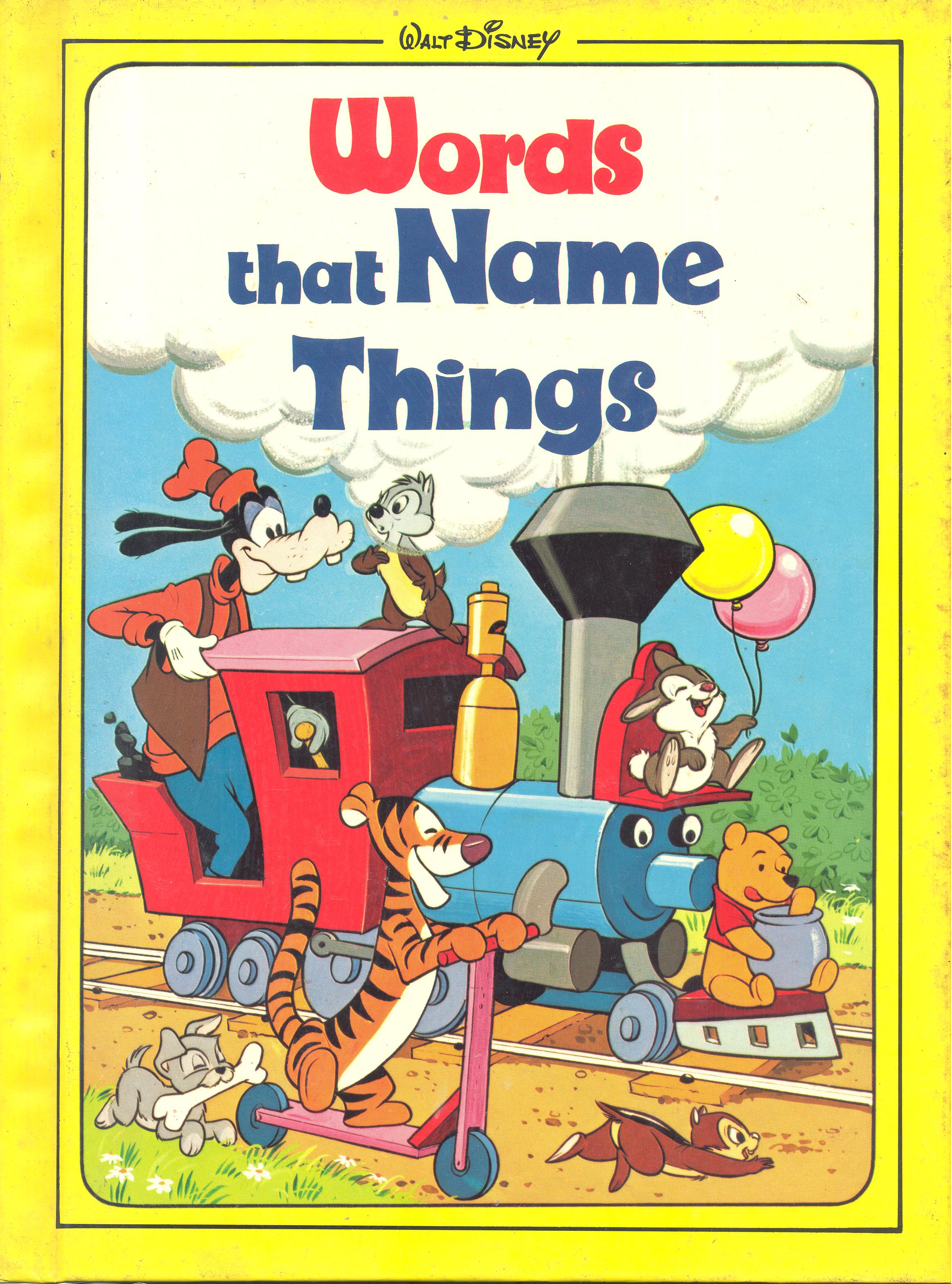Words that name things.